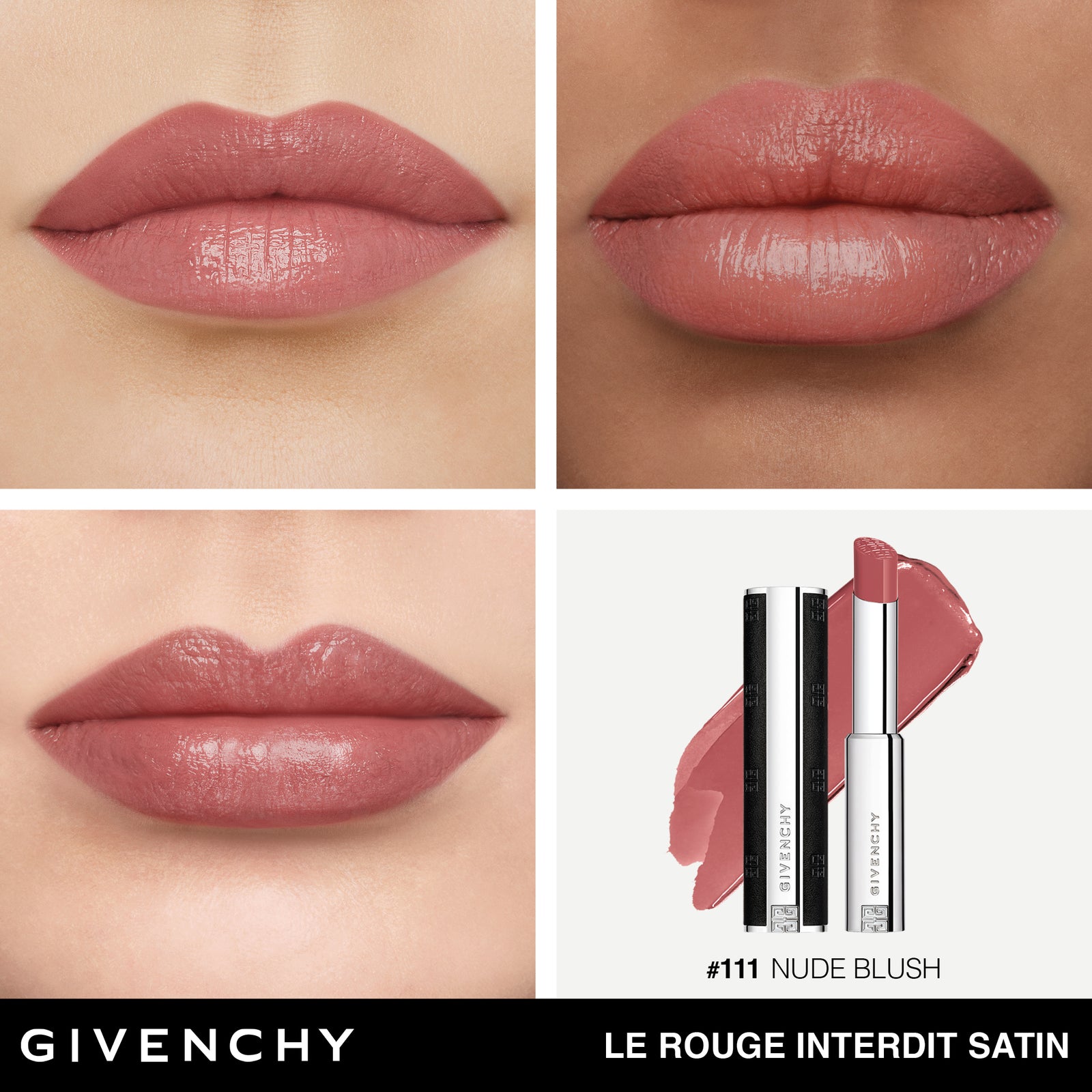 Le Rouge Interdit Satin Givenchy Beauty - Main Image