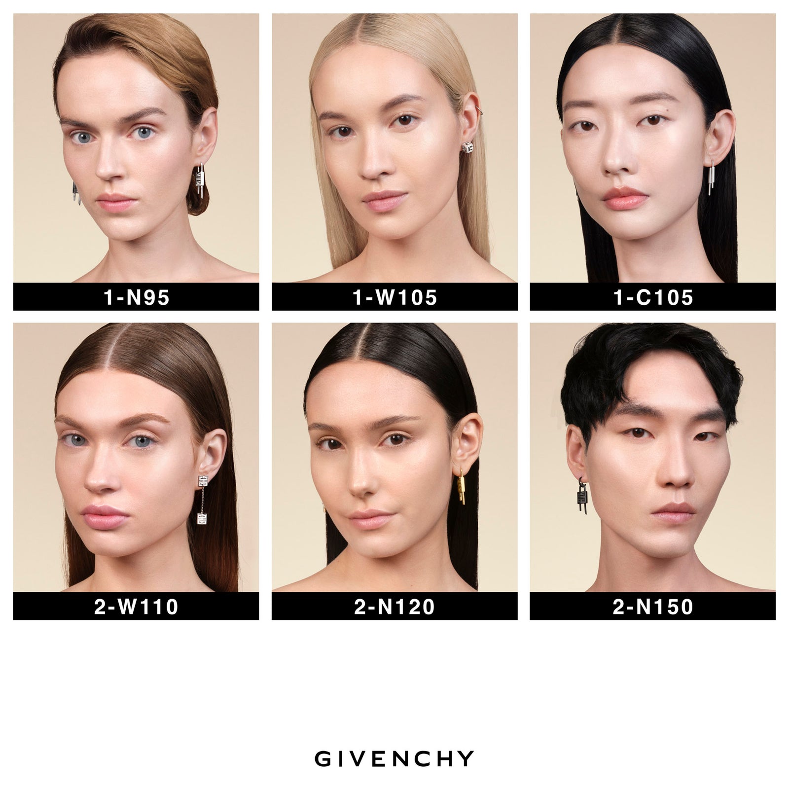 ジバンシー　クッションファンデ　w105カラー 最終値下げ！ ジバンシイ　クッションファンデ プリズム・リーブルスキンケアグロウ　W105